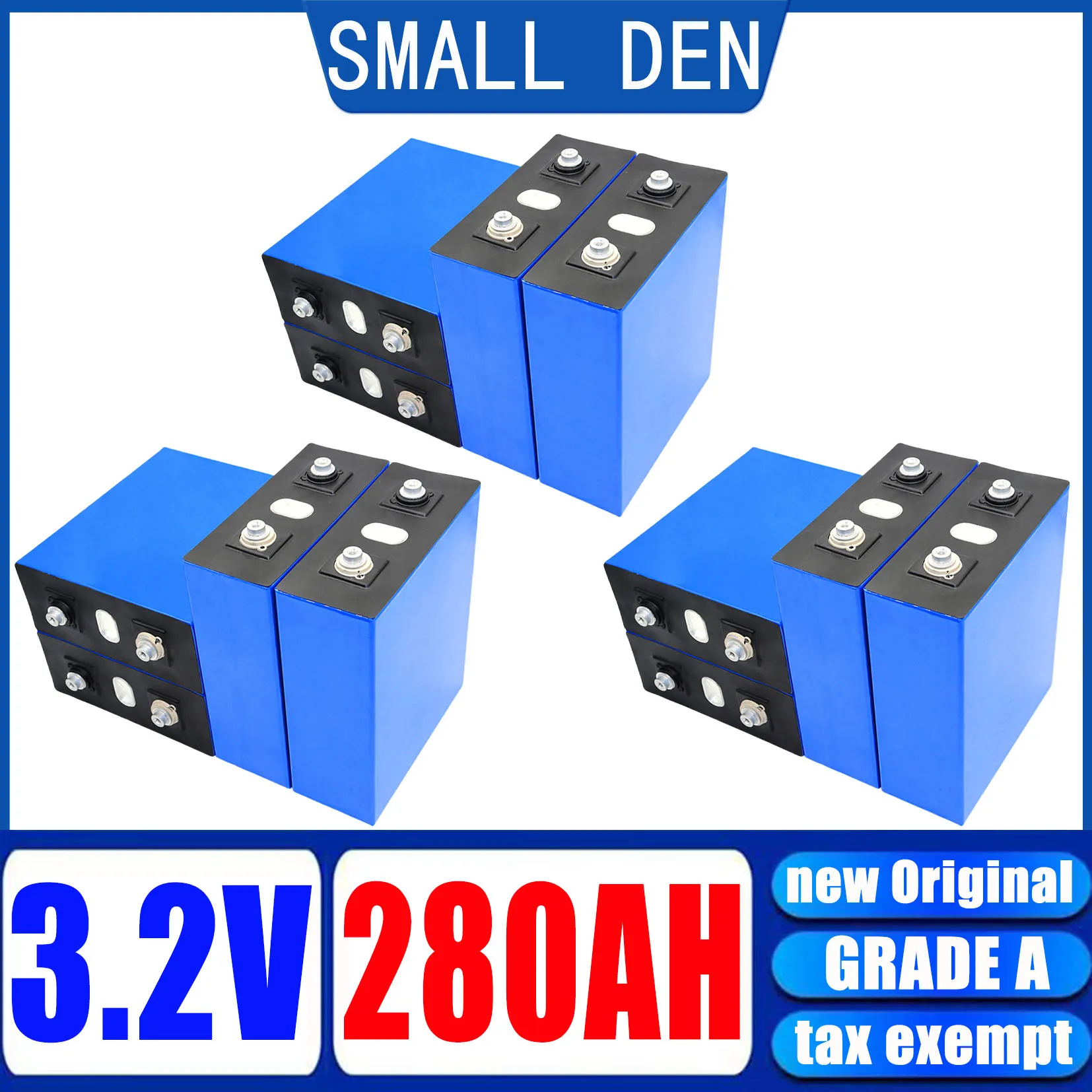 1-16 шт. Новинка 3,2 В 280ач lifepo4 батарея DIY 12 в электрические лодки, тележки для гольфа, солнечные и ветровые аккумуляторы без пошлин
1-16 шт. Новинка 3,2 В 280ач lifepo4 батарея DIY 12 в электрические лодки, тележки для гольфа, солнечные и ветровые аккумуляторы без пошлин