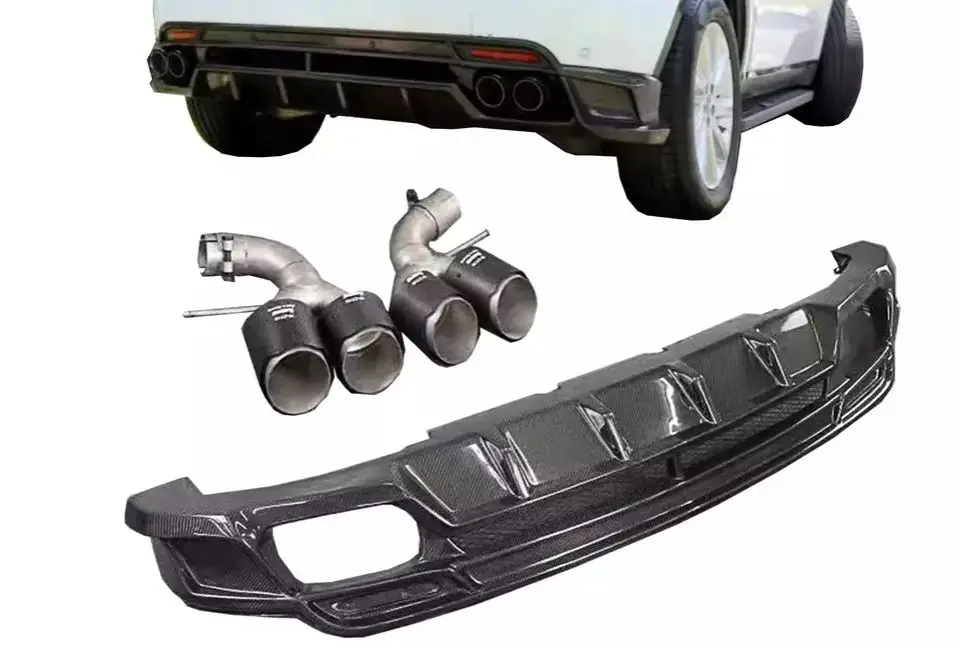 Top Quality Carbon Fiber Rear Diffuser Exhausted Lip for J E Pace Perfect Fitment 2017-2019
Top Quality Carbon Fiber Rear Diffuser Exhausted Lip for J E Pace Perfect Fitment 2017-2019