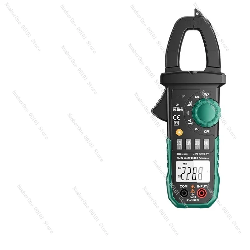 Digital Clamp Meter for Electricians, High Precision DC Clamp Ammeter, Fully Automatic Intelligent Current Meter for Electrical
Digital Clamp Meter for Electricians, High Precision DC Clamp Ammeter, Fully Automatic Intelligent Current Meter for Electrical