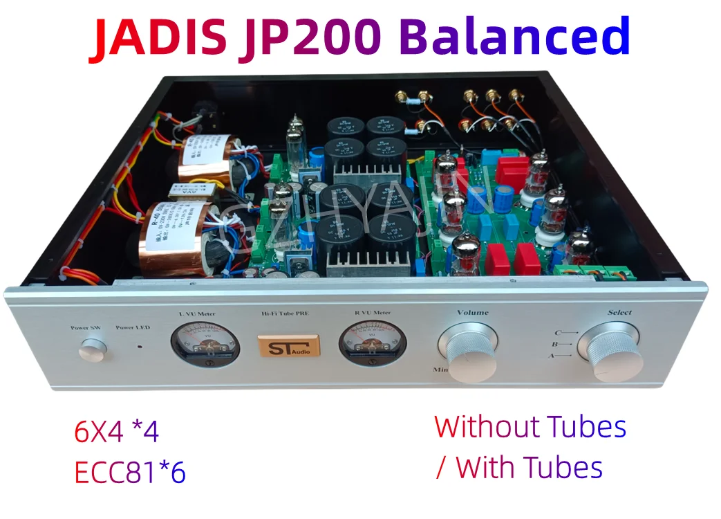 HIFI Balanced Voltage Regulator Tube Rectifier JADIS JP200 Tube Preamp 6X4*4/ ECC81*6 Power Amplifier Audio
HIFI Balanced Voltage Regulator Tube Rectifier JADIS JP200 Tube Preamp 6X4*4/ ECC81*6 Power Amplifier Audio