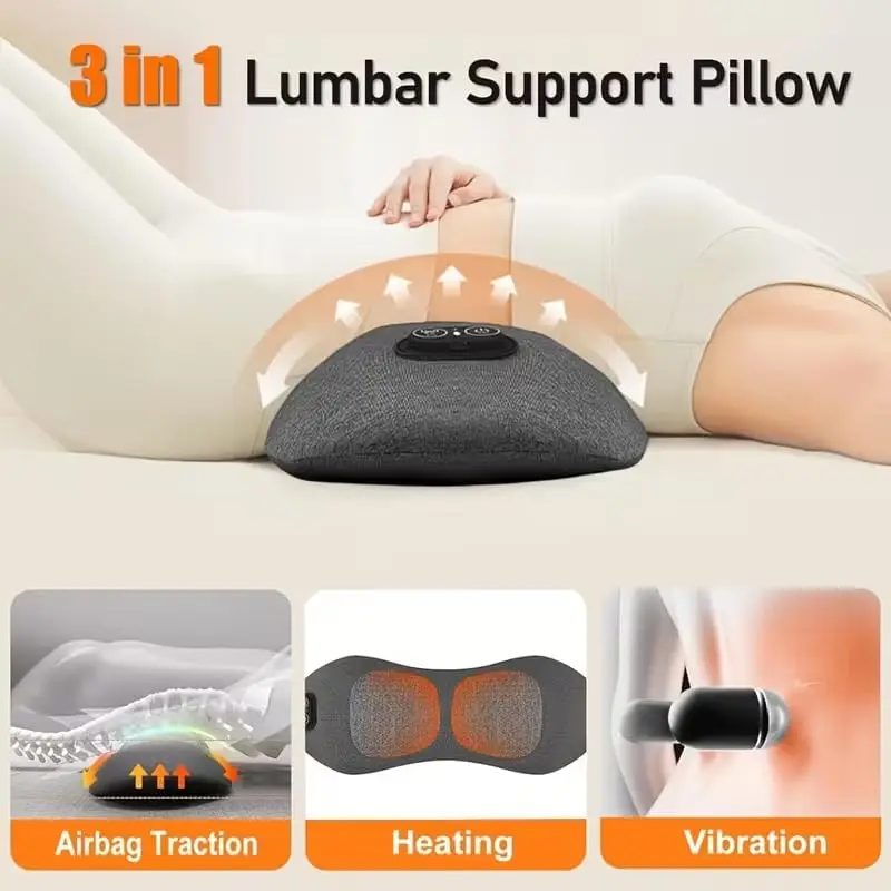 Smooth Triple Fusion Back Massager with Heat,for Sciatica Pain Relief Devices Lower Back Massager for Pain Relief
Smooth Triple Fusion Back Massager with Heat,for Sciatica Pain Relief Devices Lower Back Massager for Pain Relief