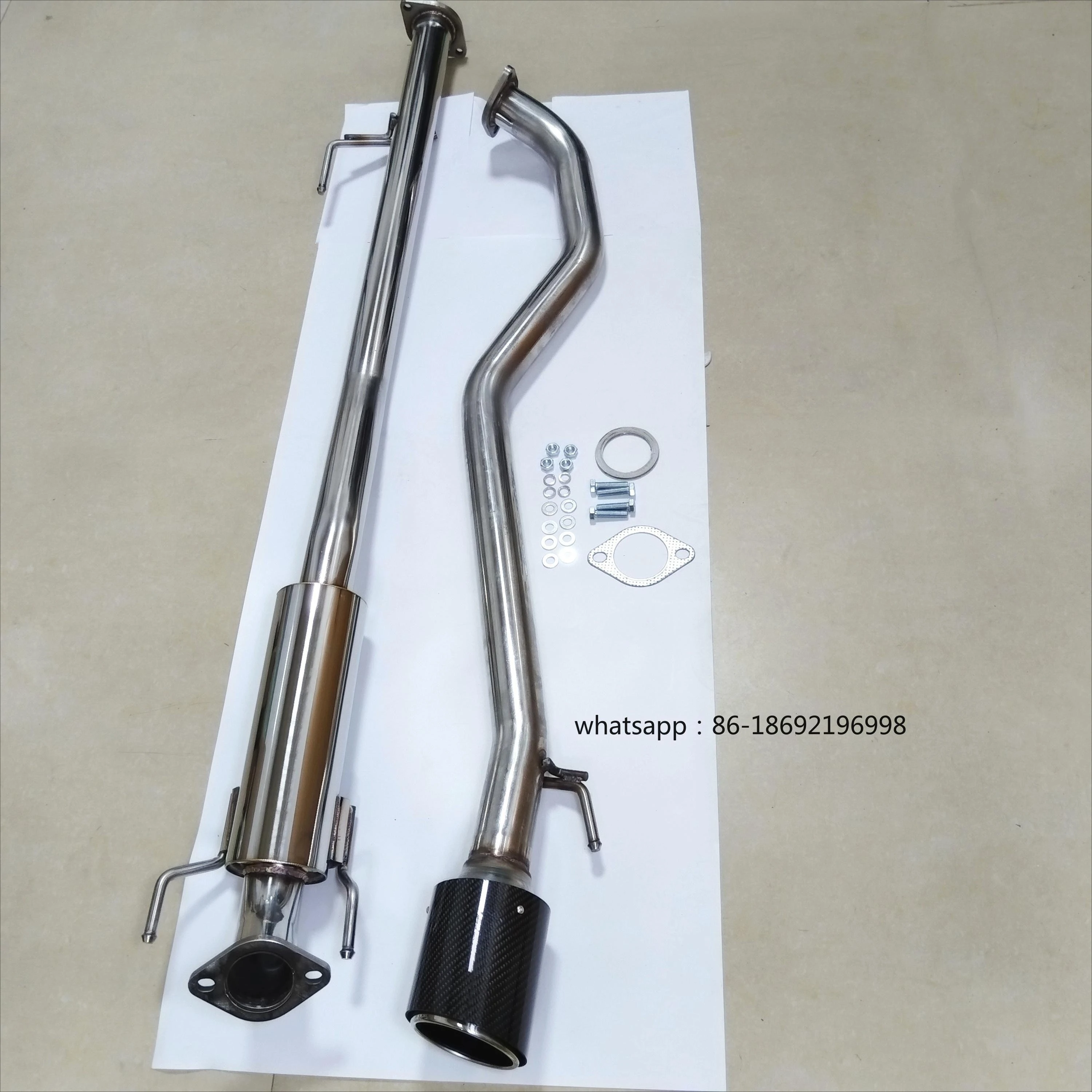 Применимо к комплектам выхлопных труб автомобиля 2015 года.
Применимо к комплектам выхлопных труб автомобиля 2015 года.