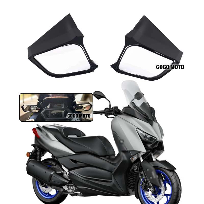 XMAX300 Motorcycle Mirror Kit Adjustable Convex Angle White Mirror Safety Adhesive For YAMAHA X-MAX xmax 250 300 400 2017-2022
XMAX300 Motorcycle Mirror Kit Adjustable Convex Angle White Mirror Safety Adhesive For YAMAHA X-MAX xmax 250 300 400 2017-2022