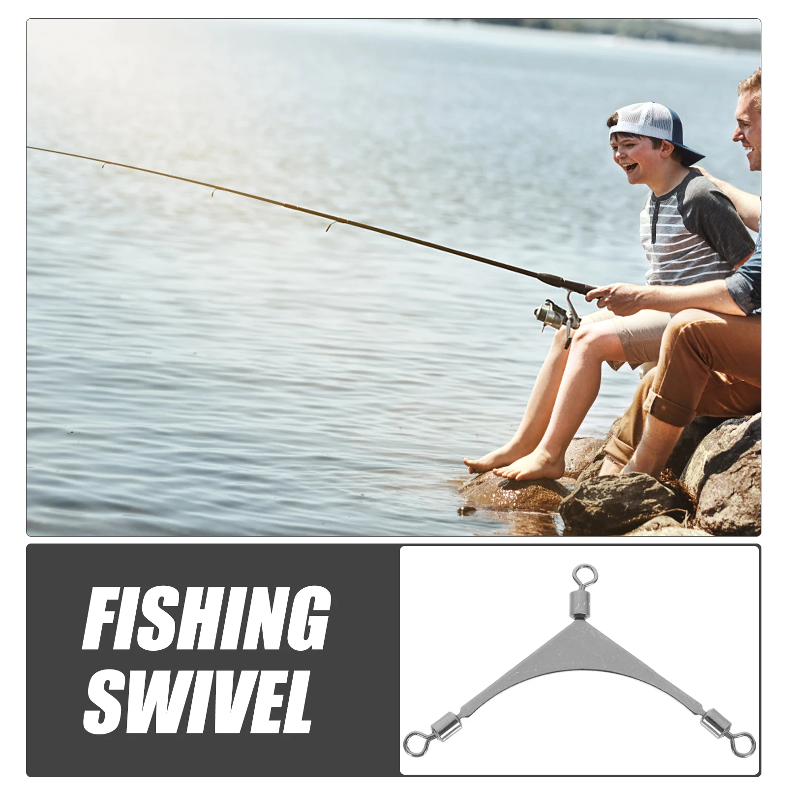 Fishing Accessories Rolling and Rotating Gear Three Way Swivels Tackle Bait Equipment Barrel
Fishing Accessories Rolling and Rotating Gear Three Way Swivels Tackle Bait Equipment Barrel