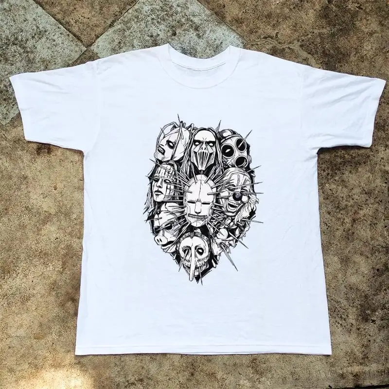 Rock-related American Street Band, Heavy Metal Rock, Dark Style, Loose T-shirt, Short Sleeve
Rock-related American Street Band, Heavy Metal Rock, Dark Style, Loose T-shirt, Short Sleeve