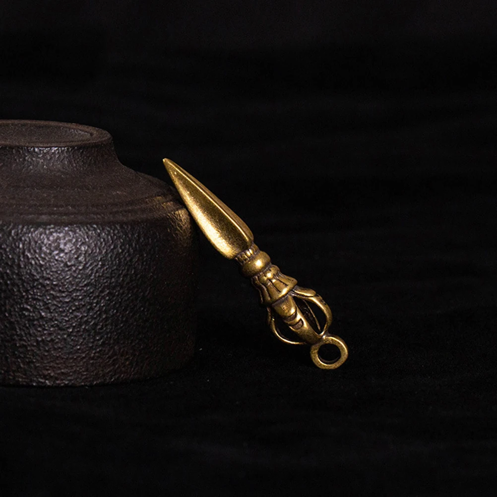 3 Pcs Vajra Pestle Pendant Home Decor Brass Blessing naments Compact Size Creative Design Hanging Novel Jewelry
3 Pcs Vajra Pestle Pendant Home Decor Brass Blessing naments Compact Size Creative Design Hanging Novel Jewelry