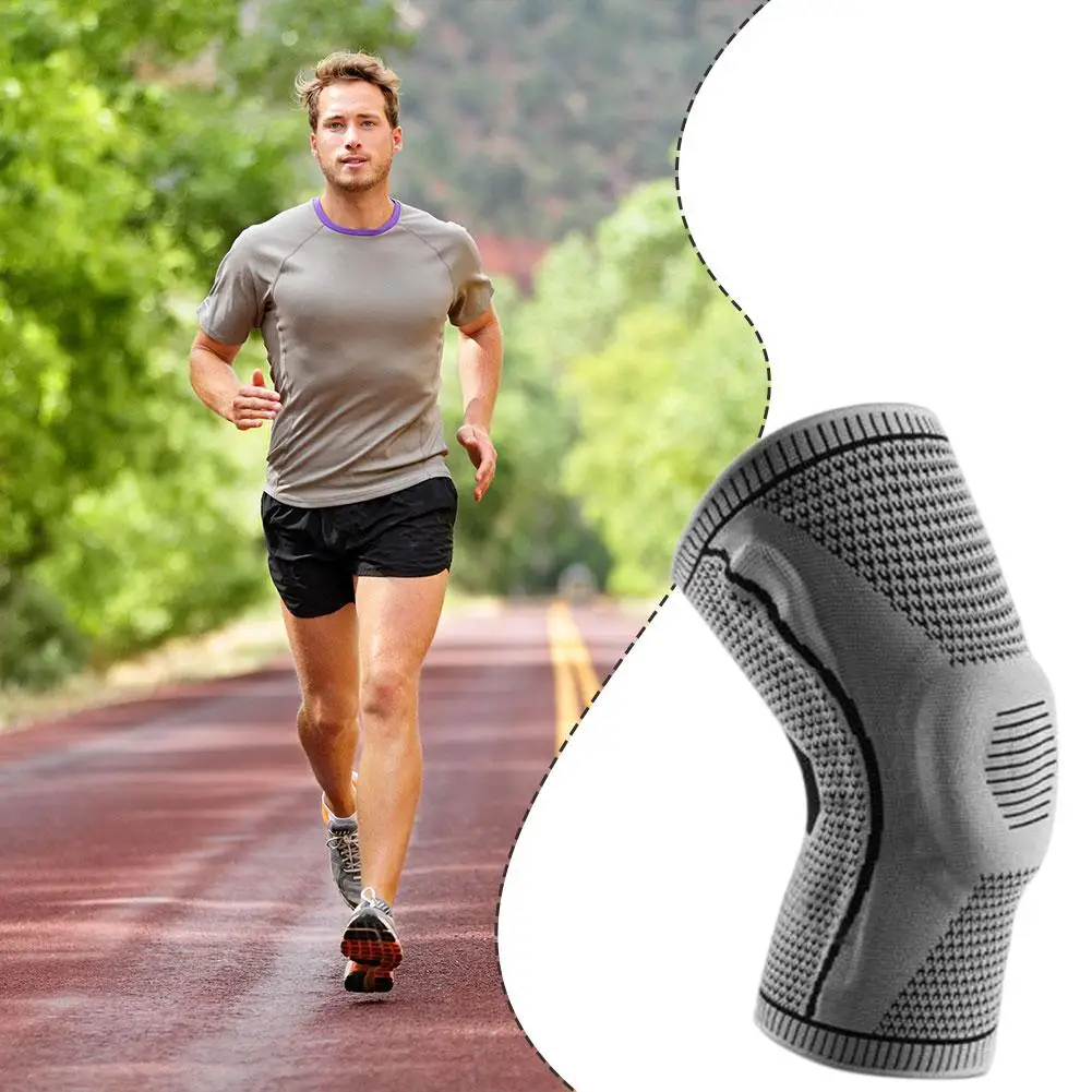 Silicone Knee Pads Strap Patella Medial Support Meniscus Compression Knee Braces For Running Sport Knee Protection Health Care
Silicone Knee Pads Strap Patella Medial Support Meniscus Compression Knee Braces For Running Sport Knee Protection Health Care