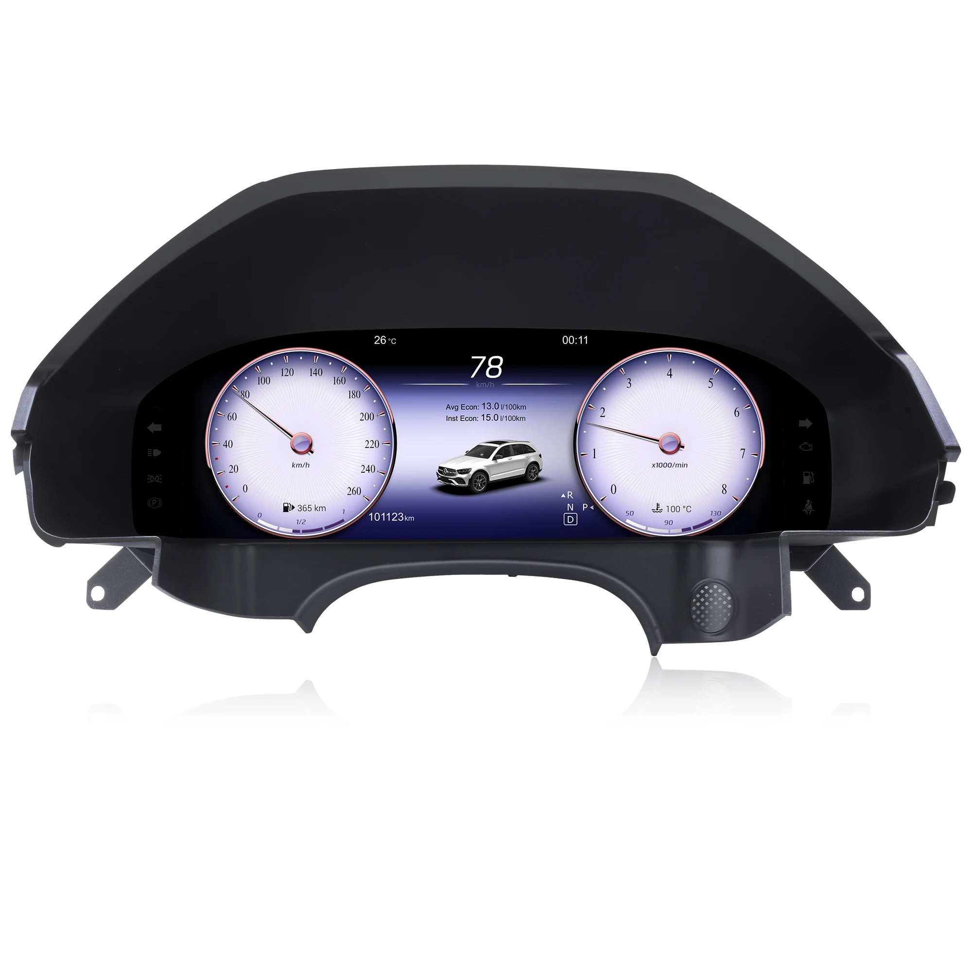 12.3'' Digital Instrument Cluster LCD Dashboard Gauge Panel for Mercedes-Benz E-Class W212 2010–2013 NTG 4.0 Replacement
12.3'' Digital Instrument Cluster LCD Dashboard Gauge Panel for Mercedes-Benz E-Class W212 2010–2013 NTG 4.0 Replacement