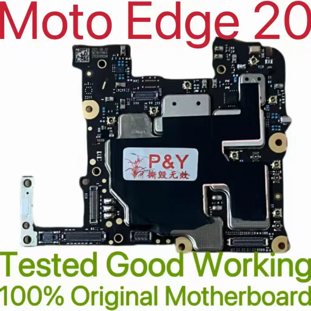 Global Version Original Unlocked Motherboard for Moto Edge 20 Tested Circuit Plate Main Logic Board for Moto Edge 20
Global Version Original Unlocked Motherboard for Moto Edge 20 Tested Circuit Plate Main Logic Board for Moto Edge 20