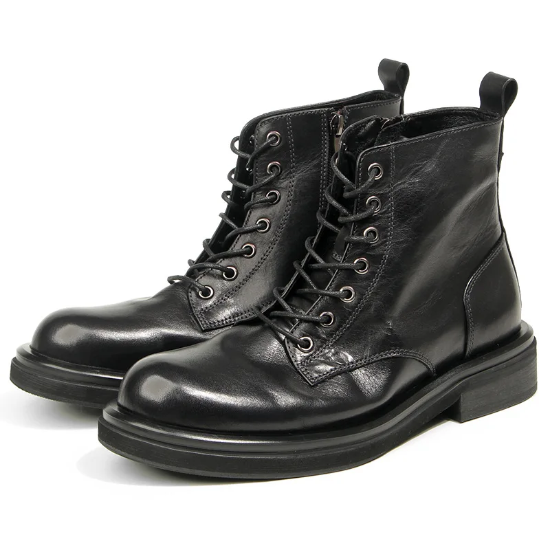 Soft Leather Mens Boots Luxury Handmade British Style Quality Fashion Black Genuine Leather Ankle Party Business Shoes Man 2024
Soft Leather Mens Boots Luxury Handmade British Style Quality Fashion Black Genuine Leather Ankle Party Business Shoes Man 2024