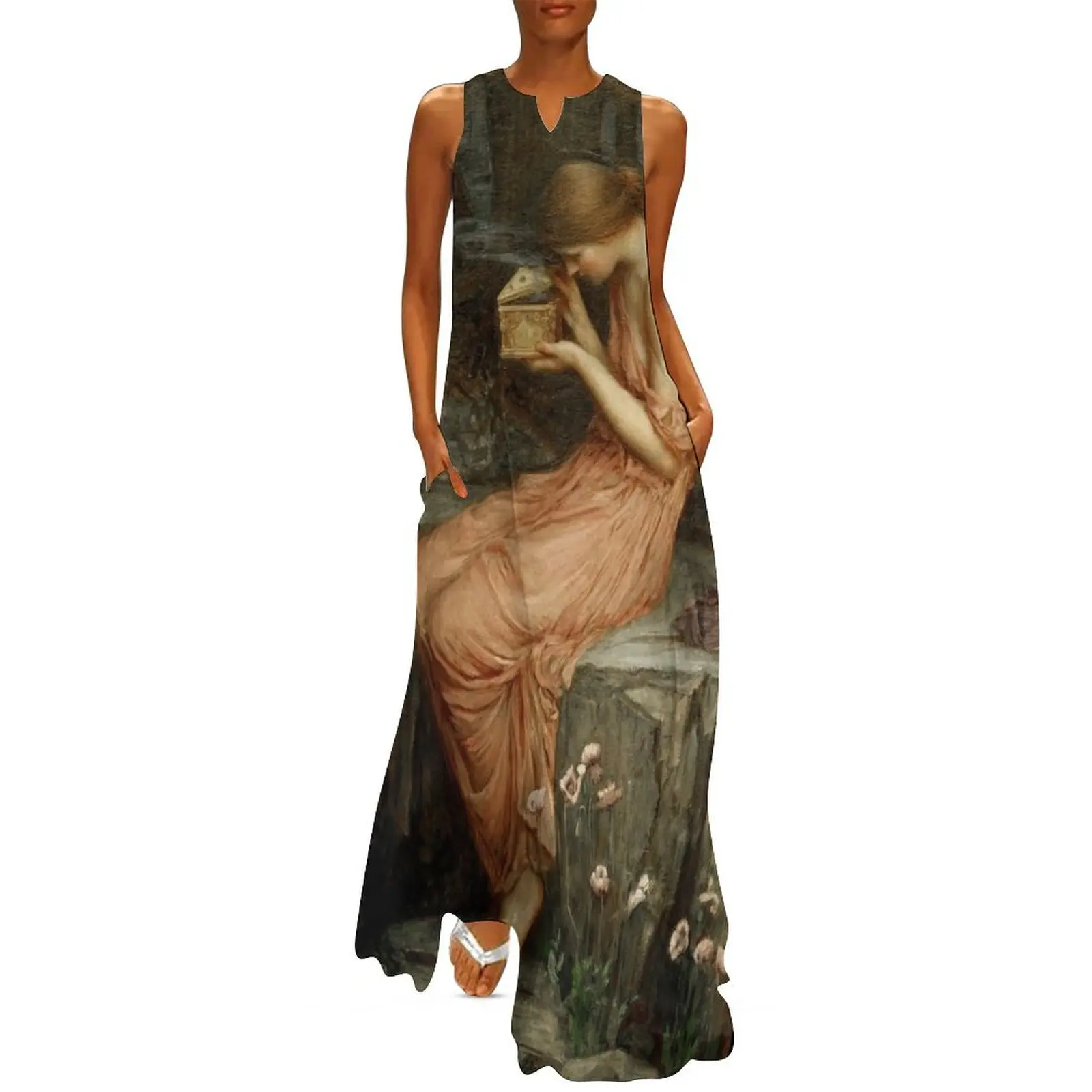 Psyche Opening the Golden Box - John William Waterhouse Long Dress dress party night dress chic and elegant woman
Psyche Opening the Golden Box - John William Waterhouse Long Dress dress party night dress chic and elegant woman