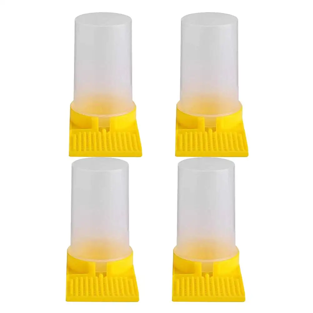 4pcs Bee Feeder Cups Water for Bees Garden Beekeeping Supplies Station Beehive Entrance Feeder Portable Cup Feeders Equipment
4pcs Bee Feeder Cups Water for Bees Garden Beekeeping Supplies Station Beehive Entrance Feeder Portable Cup Feeders Equipment