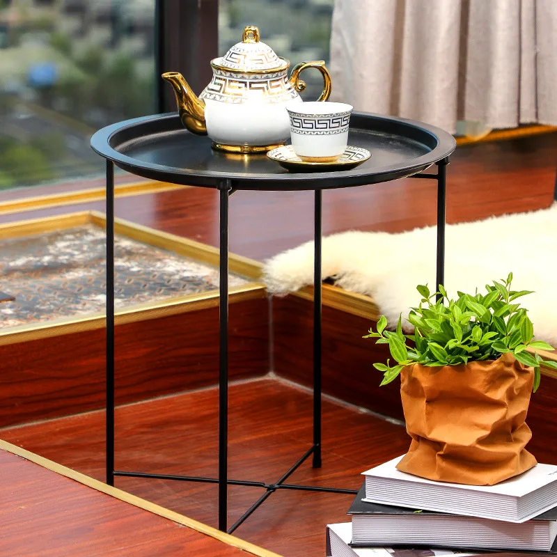 Marble sofa side table round small coffee table living room
Marble sofa side table round small coffee table living room
