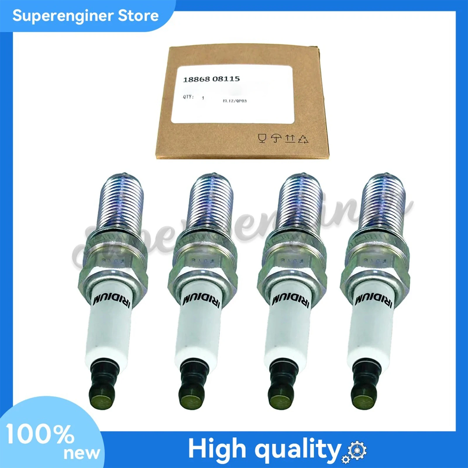 4 шт. Свеча зажигания 18868-08115 для Hyundai Elantra KIA 17-20 CEED K3 PICANTO RIO 1,4 л 1886808115
4 шт. Свеча зажигания 18868-08115 для Hyundai Elantra KIA 17-20 CEED K3 PICANTO RIO 1,4 л 1886808115