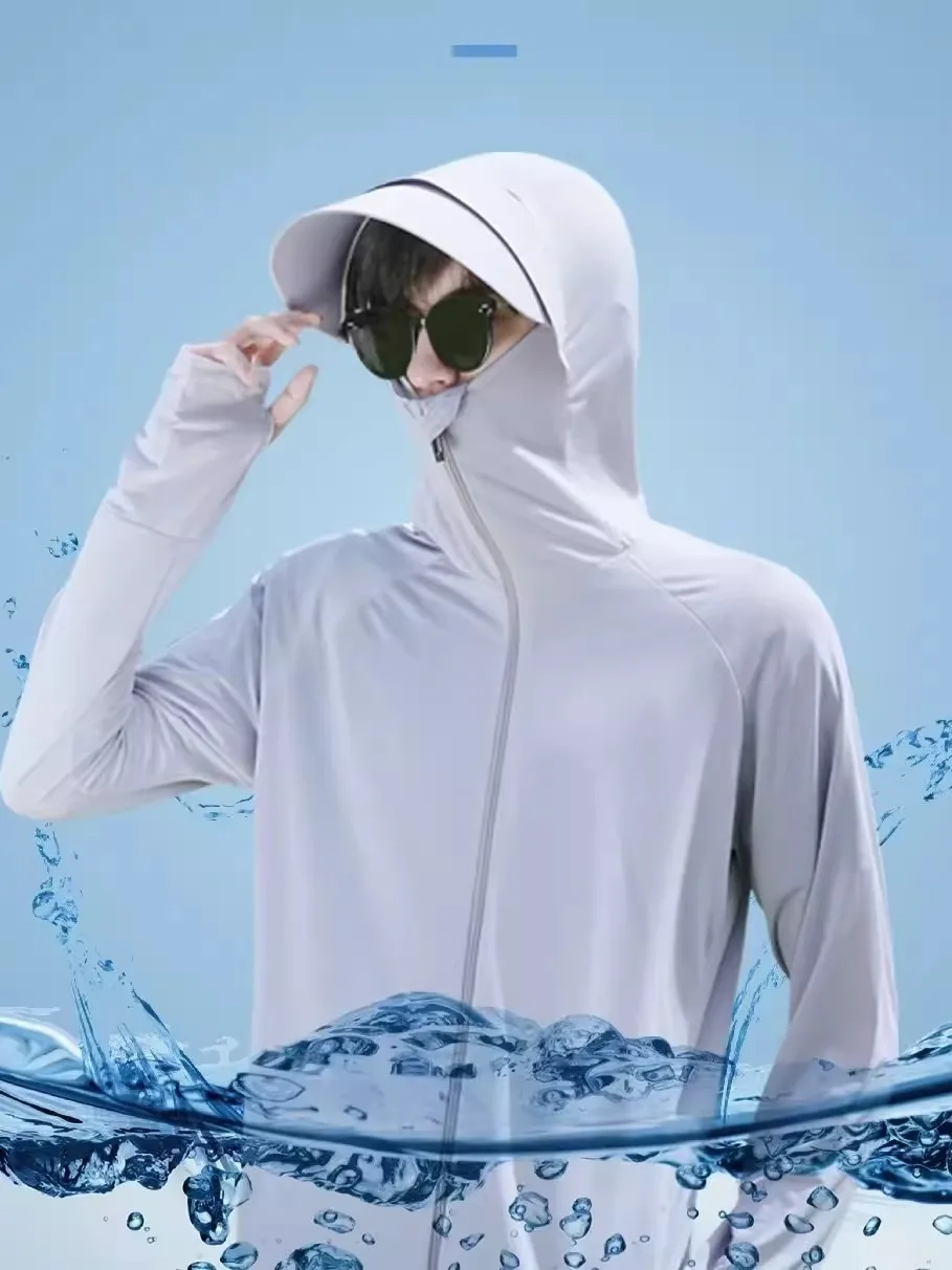 Lightweight Breathable Ice Silk Outdoor Fishing Sun Protection Clothing for Men And Women Summer Anti-Uv Cool Feeling
Lightweight Breathable Ice Silk Outdoor Fishing Sun Protection Clothing for Men And Women Summer Anti-Uv Cool Feeling