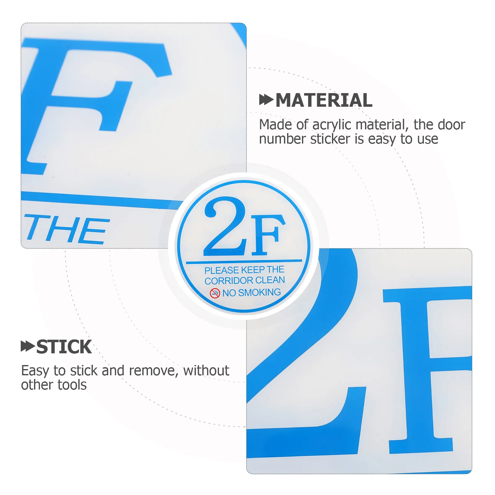 Floor Sign Building Number Signs Door Stickers House Apartment Numbers for Signage
Floor Sign Building Number Signs Door Stickers House Apartment Numbers for Signage