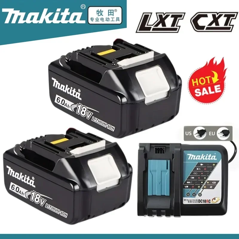 Original Makita battery 18V 6.0Ah/5.0Ah rechargeable battery, Makita BL1830BL1840BL1850BL1860B, power tool battery
Original Makita battery 18V 6.0Ah/5.0Ah rechargeable battery, Makita BL1830BL1840BL1850BL1860B, power tool battery