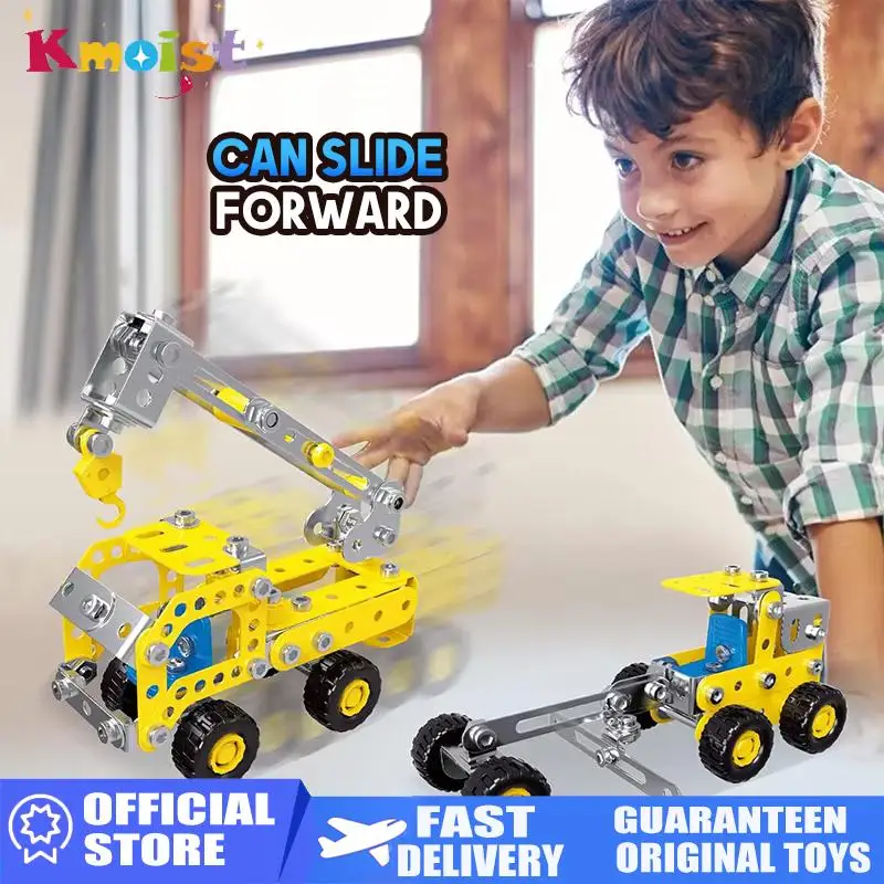 Creative DIY Assembly Variable Multi Shape Building Block Puzzle Educational Toys For Children 3D Model Metal Engineering Bricks
Creative DIY Assembly Variable Multi Shape Building Block Puzzle Educational Toys For Children 3D Model Metal Engineering Bricks