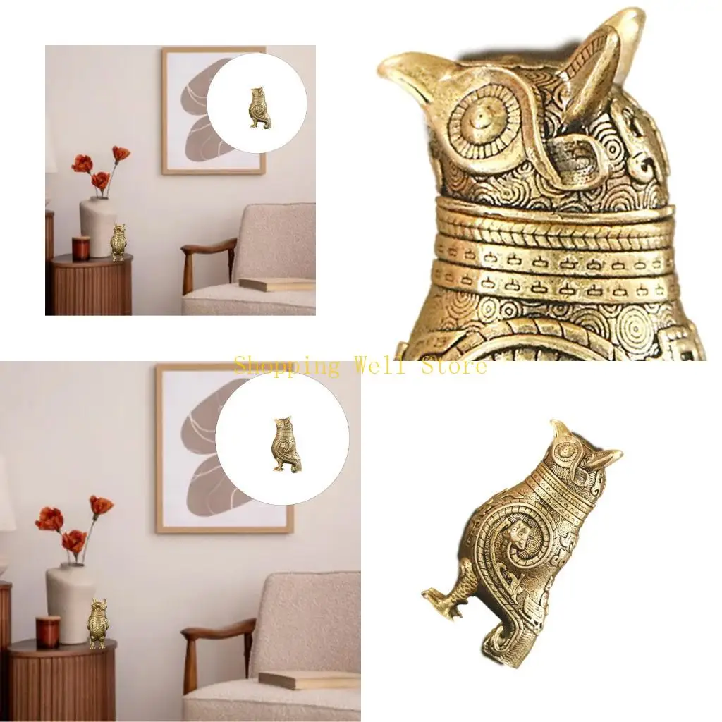 KX4B Сова Зун, латунь, бронзовая статуя, домашний декор, реплики китайских ритуальных культурных артефактов для книжных полок и
KX4B Сова Зун, латунь, бронзовая статуя, домашний декор, реплики китайских ритуальных культурных артефактов для книжных полок и