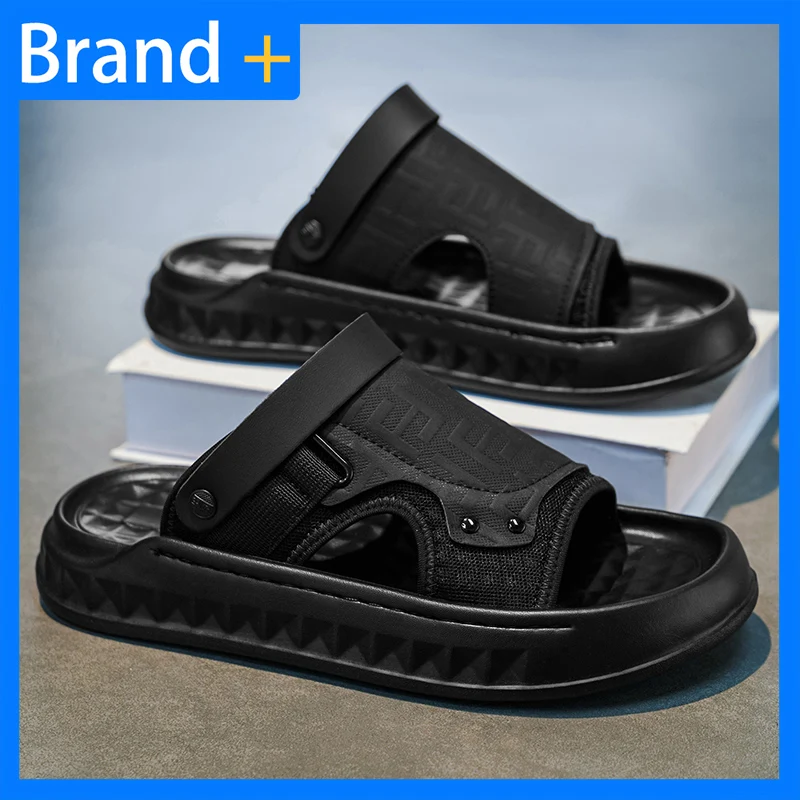Men Sandals Summer New Hollowed Out Leather Exposed Toe Anti Odor Beach Shoes Soft Thick Sole Anti Slip Water Walking Slippers
Men Sandals Summer New Hollowed Out Leather Exposed Toe Anti Odor Beach Shoes Soft Thick Sole Anti Slip Water Walking Slippers
