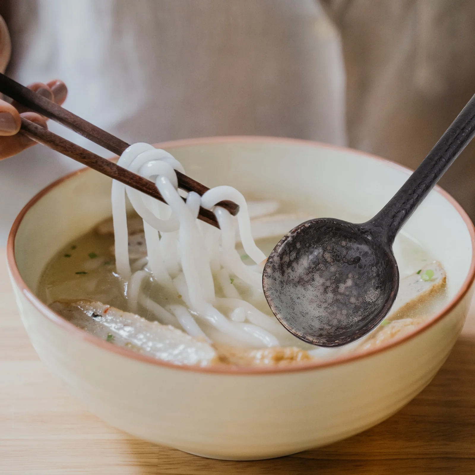 2Pcs Bamboo Inspired Soup Spoon Ceramic Japanese Style Rice Food Spoon Kitchen Tableware Design Ceramic Ladle
2Pcs Bamboo Inspired Soup Spoon Ceramic Japanese Style Rice Food Spoon Kitchen Tableware Design Ceramic Ladle