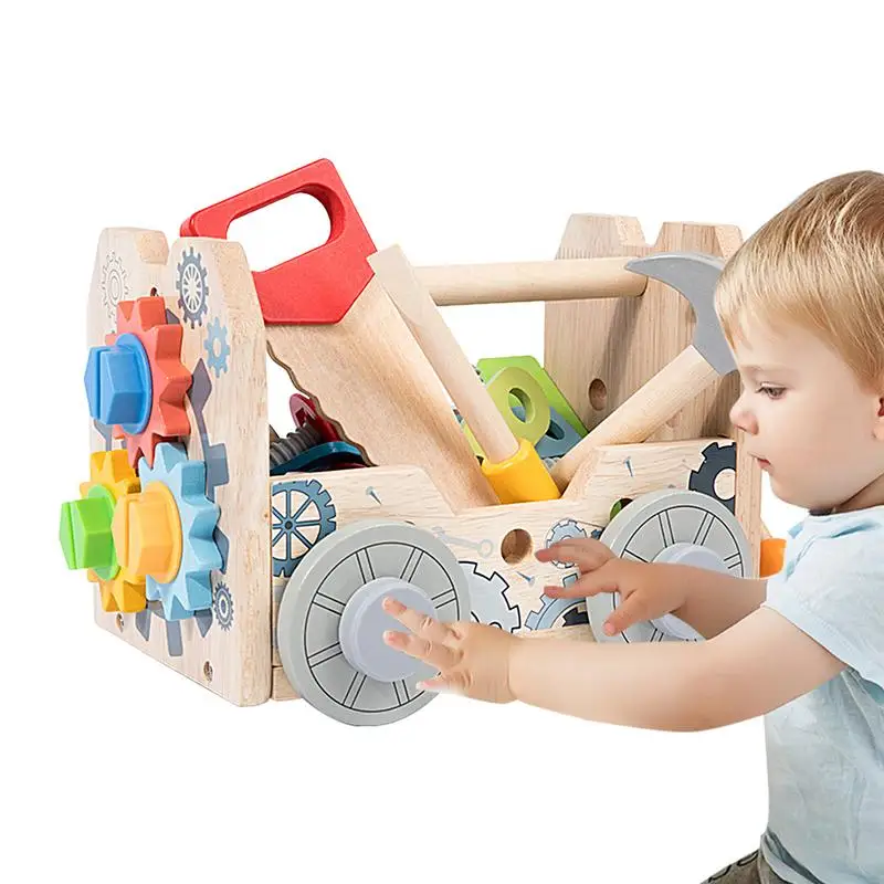 Wooden Play Tool Workbench Set Kids Set Toys Bench Workbench Tool Wooden Toddler Tools Bench Educational Toys For Boys And Girls
Wooden Play Tool Workbench Set Kids Set Toys Bench Workbench Tool Wooden Toddler Tools Bench Educational Toys For Boys And Girls