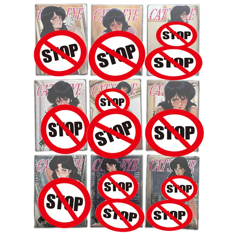 9Pcs/set Classic Anime Game Adults 18+ Cat's Eye Rui Kisugi ACG Sexy Nude Card Fighting Game Toy Gift DIY Collection Card
9Pcs/set Classic Anime Game Adults 18+ Cat's Eye Rui Kisugi ACG Sexy Nude Card Fighting Game Toy Gift DIY Collection Card