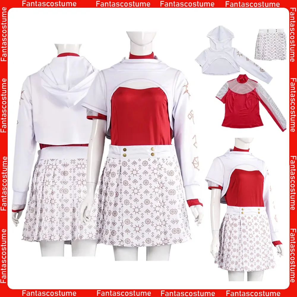 Addison Cosplay Costume Adult Women Fantasia 2025 TV Roleplay Disguise Shirt Skirt Hooded Coat Outfits Halloween Carnival Party
Addison Cosplay Costume Adult Women Fantasia 2025 TV Roleplay Disguise Shirt Skirt Hooded Coat Outfits Halloween Carnival Party