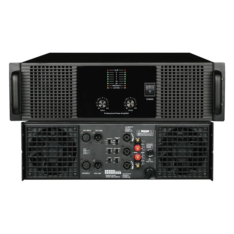 OEM/ODM усилитель высокой мощности. 2 канала, 1000 Вт, 1200 Вт, 1300 Вт, 1500 Вт, 1800 Вт, усилитель мощности звука High Pro STA-10
OEM/ODM усилитель высокой мощности. 2 канала, 1000 Вт, 1200 Вт, 1300 Вт, 1500 Вт, 1800 Вт, усилитель мощности звука High Pro STA-10