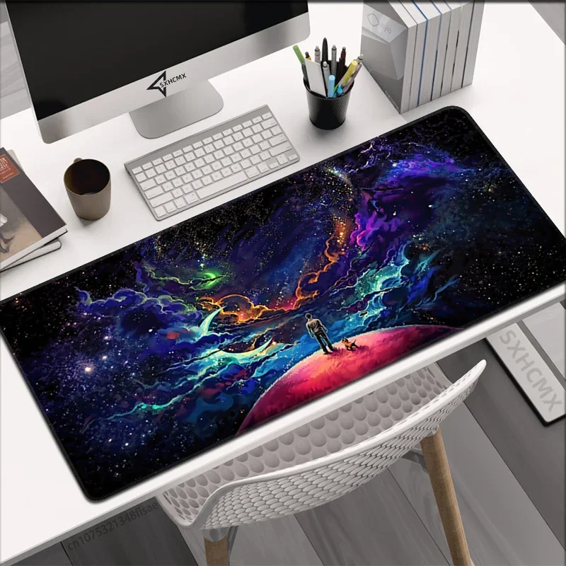 Коврик для мыши Magic Space, аниме HD печать, компьютерный геймер, нескользящий коврик для мыши с запирающимся краем, клавиатура XXL, настольный коврик для ПК, игровые аксессуары
Коврик для мыши Magic Space, аниме HD печать, компьютерный геймер, нескользящий коврик для мыши с запирающимся краем, клавиатура XXL, настольный коврик для ПК, игровые аксессуары