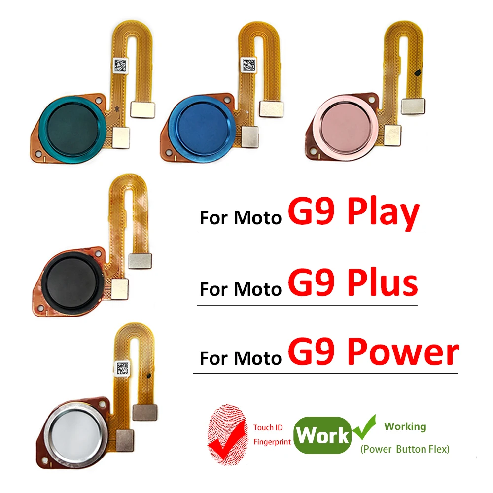 New For Motorola Moto G9 Plus Play Power Home Button FingerPrint Touch ID Sensor Flex Cable Replacement Parts
New For Motorola Moto G9 Plus Play Power Home Button FingerPrint Touch ID Sensor Flex Cable Replacement Parts