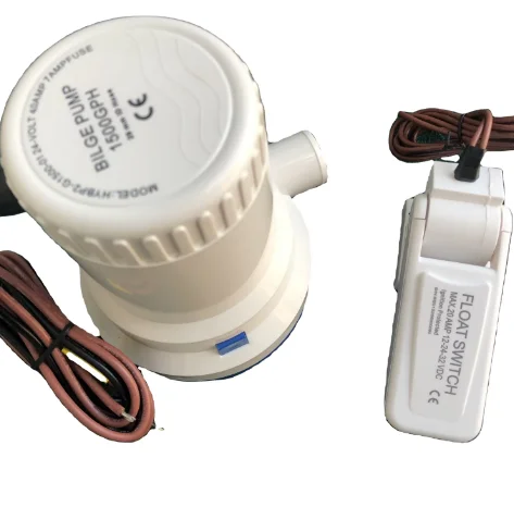 HIGH QUALITY MARINE BILGE PUMP 24V DC 1500GPH IMPELLER SMALL BOAT WATER PUMPS WITH FLOAT SWITCH
HIGH QUALITY MARINE BILGE PUMP 24V DC 1500GPH IMPELLER SMALL BOAT WATER PUMPS WITH FLOAT SWITCH