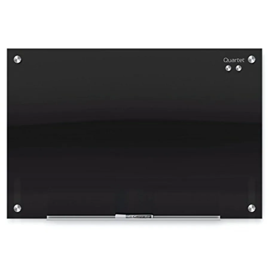 Magnetic Dry Erase Board 24" x 18" Glass Whiteboard for Wall Infinity Black G2418B
Magnetic Dry Erase Board 24" x 18" Glass Whiteboard for Wall Infinity Black G2418B