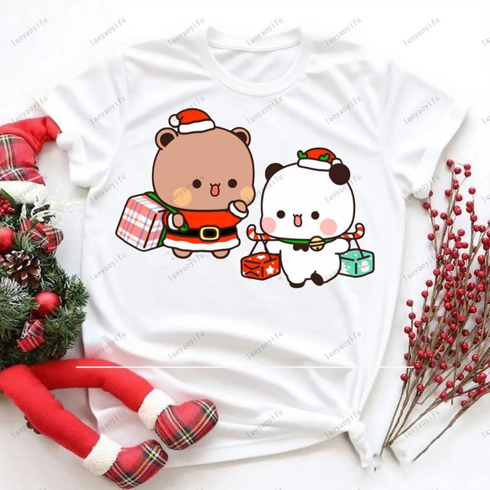 Bubu Dudu's Magical Christmas Adventure Women Cotton Tshirt Christmas Happy Casual Short Sleeve Sweatshirt Tops Women's Clothing
Bubu Dudu's Magical Christmas Adventure Women Cotton Tshirt Christmas Happy Casual Short Sleeve Sweatshirt Tops Women's Clothing