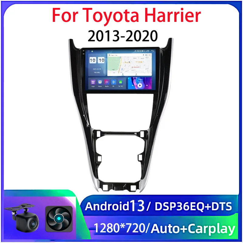 10"Android13 Carplay Auto For Toyota Harrier 2013-2020 Car Radio Multimedia Video Player Head Unit GPS Navigation Stereo 2din
10"Android13 Carplay Auto For Toyota Harrier 2013-2020 Car Radio Multimedia Video Player Head Unit GPS Navigation Stereo 2din