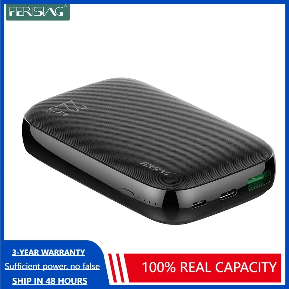 FERISING 10000mAh Quick Charge 3.0 Power Bank PD 22.5W 5A 10000 mAh Powerbank For iPhone Xiaomi Huawei External Battery Charger
FERISING 10000mAh Quick Charge 3.0 Power Bank PD 22.5W 5A 10000 mAh Powerbank For iPhone Xiaomi Huawei External Battery Charger