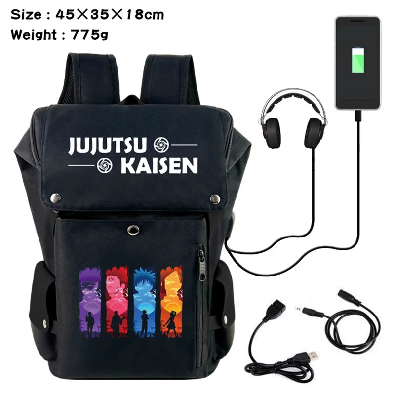 Anime Jujutsu Kaisen Backpack Teenarges Schoolbag Bookbag USB Charge Port Laptop Travel Bags Large Capacity Camouflage Travelbag
Anime Jujutsu Kaisen Backpack Teenarges Schoolbag Bookbag USB Charge Port Laptop Travel Bags Large Capacity Camouflage Travelbag