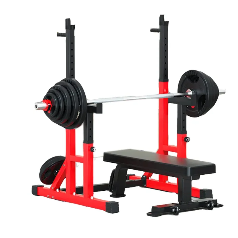 Adjustable Strength Home Gym Fitness Equipment Squatting Frame Bench Press Rack Pull Bar Folded Rod Weightlifting Power Training
Adjustable Strength Home Gym Fitness Equipment Squatting Frame Bench Press Rack Pull Bar Folded Rod Weightlifting Power Training