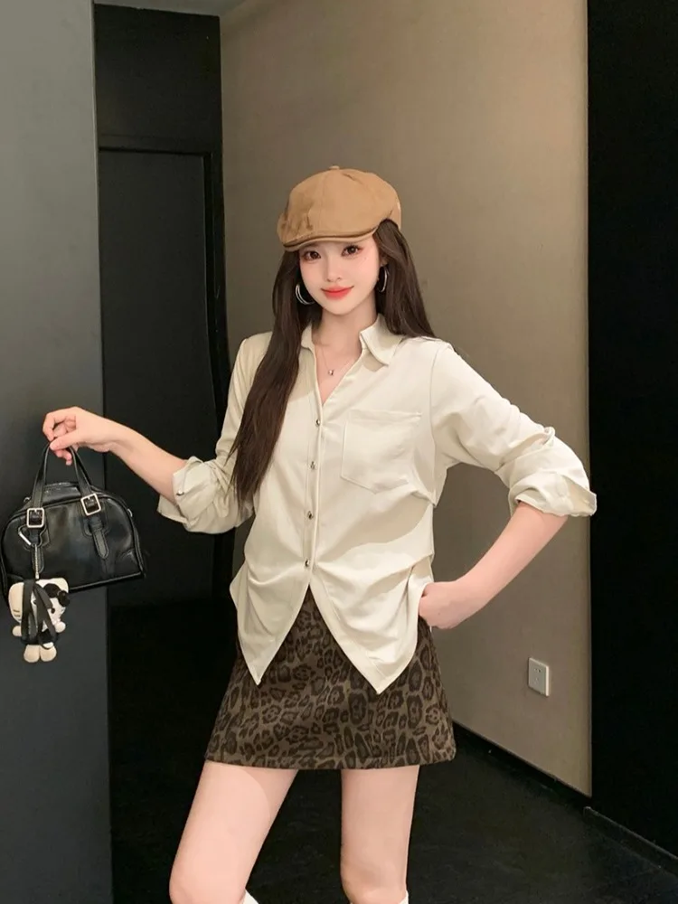 plus Size Women's irt V-Ne Long Sve Ele Lazy Sle Slimming Design Autumn Faion Top High Waist Korean Sle
plus Size Women's irt V-Ne Long Sve Ele Lazy Sle Slimming Design Autumn Faion Top High Waist Korean Sle