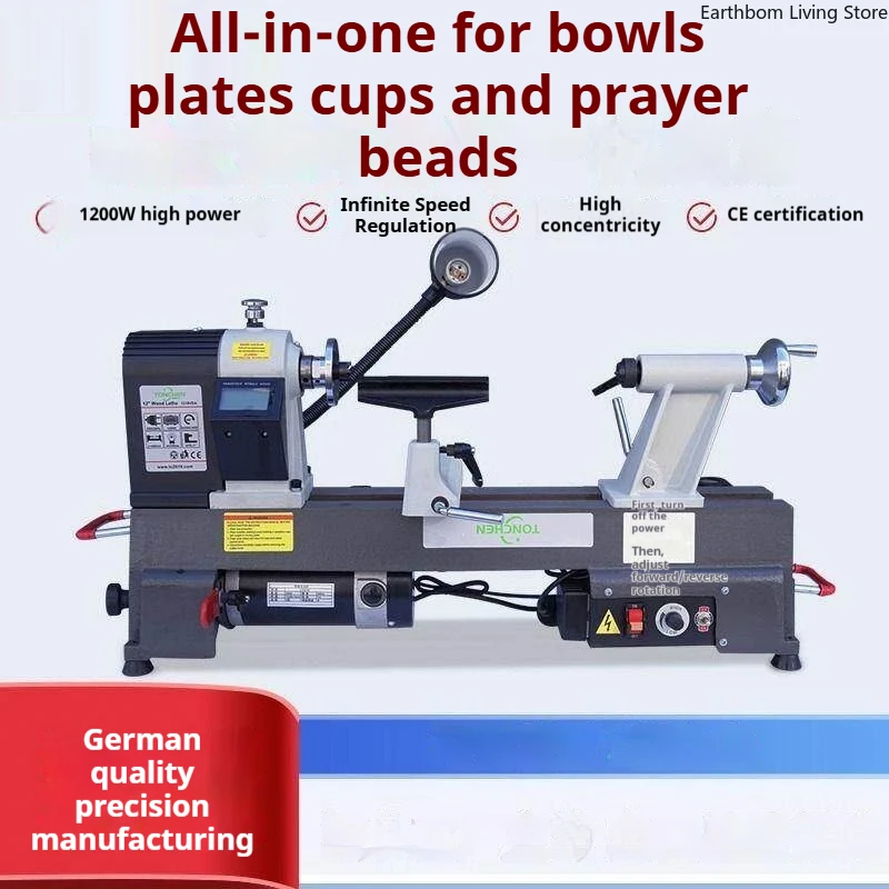 New Model Mini Lathe Woodworking Bowls Plates Multiple Mini Lathe Functions Commercial Machinery Mini Draaibank ZY60XXCC
New Model Mini Lathe Woodworking Bowls Plates Multiple Mini Lathe Functions Commercial Machinery Mini Draaibank ZY60XXCC