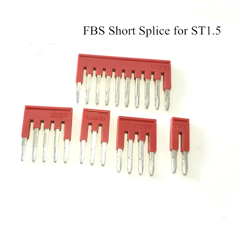20pcs Plug in Pure Copper Short Circuit Splice FBS 10-4 2-4 3-4 4-4 5-4 PT ST1.5 Insert Short Bridge Connector Terminal Blocks
20pcs Plug in Pure Copper Short Circuit Splice FBS 10-4 2-4 3-4 4-4 5-4 PT ST1.5 Insert Short Bridge Connector Terminal Blocks