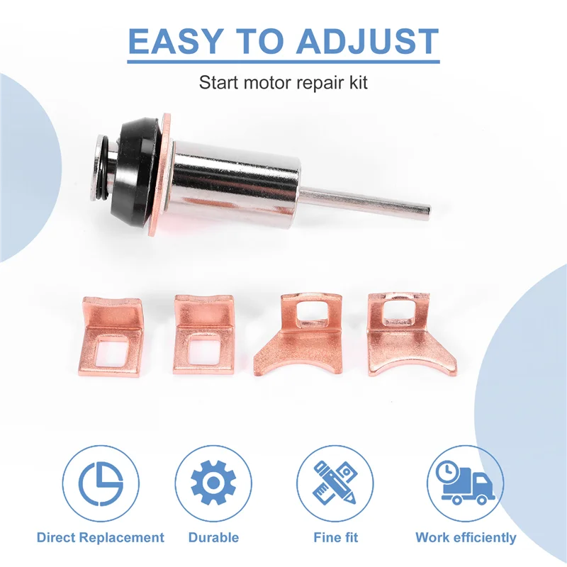 Для комплекта для ремонта стартера, комплект соленоидного контактного плунжера Nippondenso 128000-7390-AT80
Для комплекта для ремонта стартера, комплект соленоидного контактного плунжера Nippondenso 128000-7390-AT80