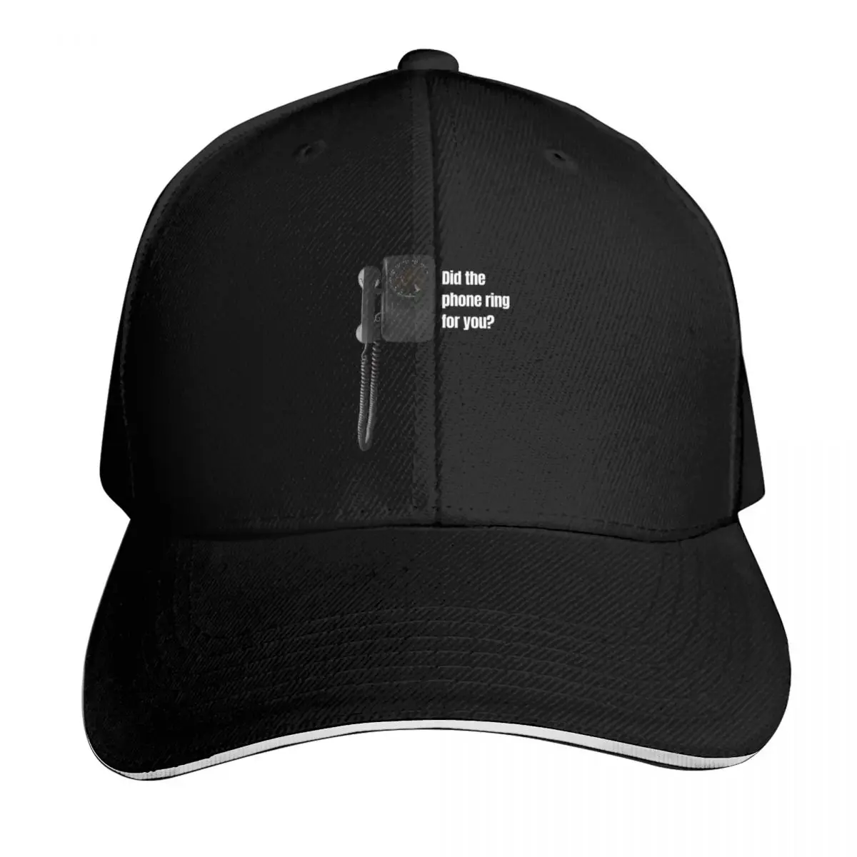 Did the phone ring for you - The Black Phone - horror movie lover Baseball Cap Beach Bag funny hat Men's Women's
Did the phone ring for you - The Black Phone - horror movie lover Baseball Cap Beach Bag funny hat Men's Women's