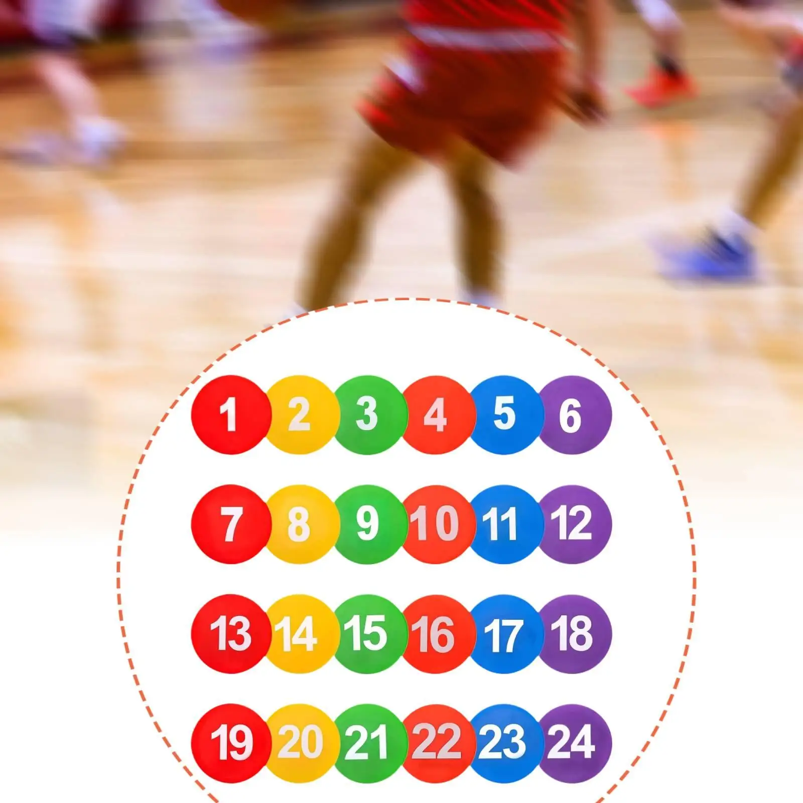 Agility Football Markers TPR Material Non Slip Flat Cones Floor Discs for Trainers and Teams
Agility Football Markers TPR Material Non Slip Flat Cones Floor Discs for Trainers and Teams