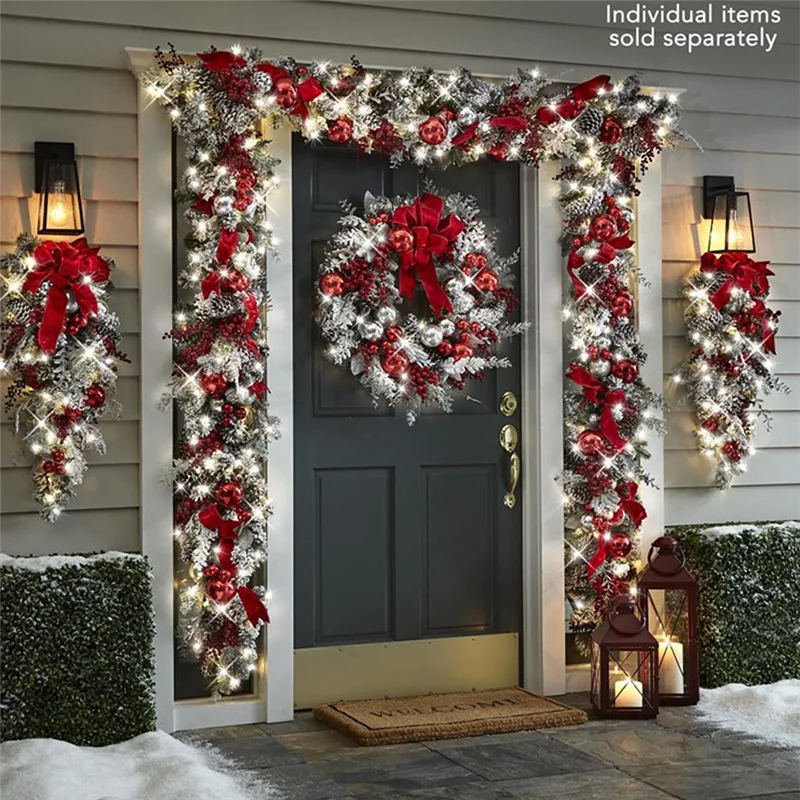 Christmas Swag, Stair Christmas Garland for Stairs, Door, Fireplace, Window, Outdoor Indoor Christmas Decor Blue HOT
Christmas Swag, Stair Christmas Garland for Stairs, Door, Fireplace, Window, Outdoor Indoor Christmas Decor Blue HOT