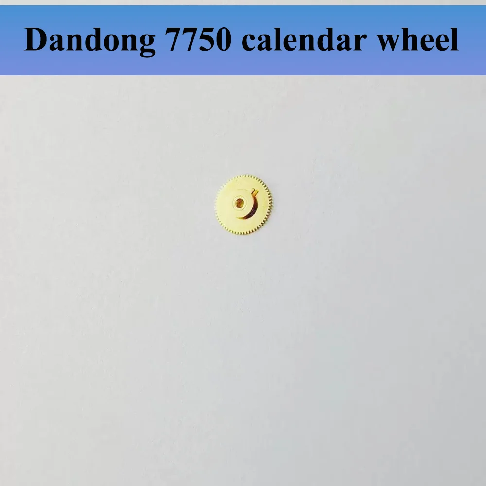 Watch Accessories Calendar Wheel Suitable for Domestic Dandong 7750 Movement Watch Repair Pars Calendar Wheel
Watch Accessories Calendar Wheel Suitable for Domestic Dandong 7750 Movement Watch Repair Pars Calendar Wheel