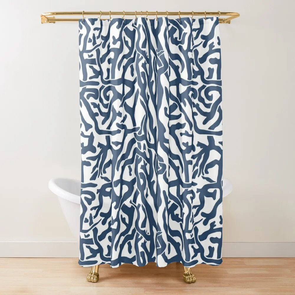 Coral Reef Pattern Navy Blue White Coastal Beach House Shower Curtain Anime Shower Bathroom Accessories Bathroom Deco Curtain
Coral Reef Pattern Navy Blue White Coastal Beach House Shower Curtain Anime Shower Bathroom Accessories Bathroom Deco Curtain
