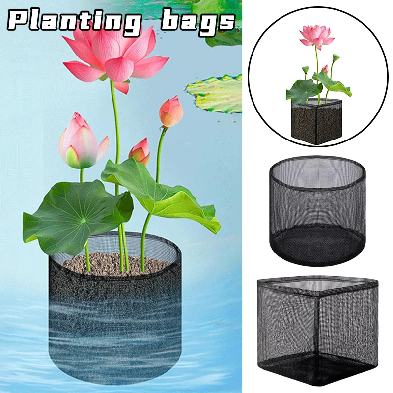 4pcs Reusable Mesh Growing Buckets Aquatic Plant Planting Bags Baskets Floating Planting Bags for Water Planting Indoor Garden
4pcs Reusable Mesh Growing Buckets Aquatic Plant Planting Bags Baskets Floating Planting Bags for Water Planting Indoor Garden