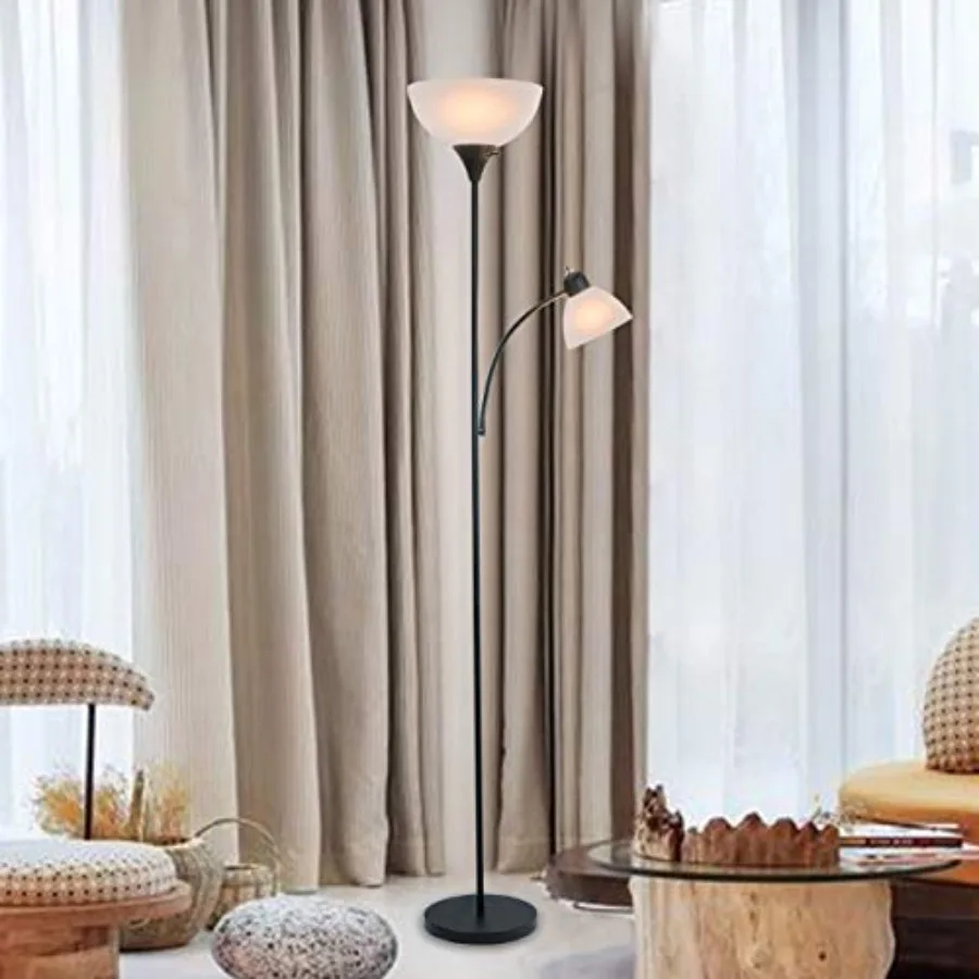 Adjustable Floor Lamp with Reading Light, Tall Lamp for Living Room, Bedroom, Office, Susan 72" Standing Lamps for Living Room,
Adjustable Floor Lamp with Reading Light, Tall Lamp for Living Room, Bedroom, Office, Susan 72" Standing Lamps for Living Room,