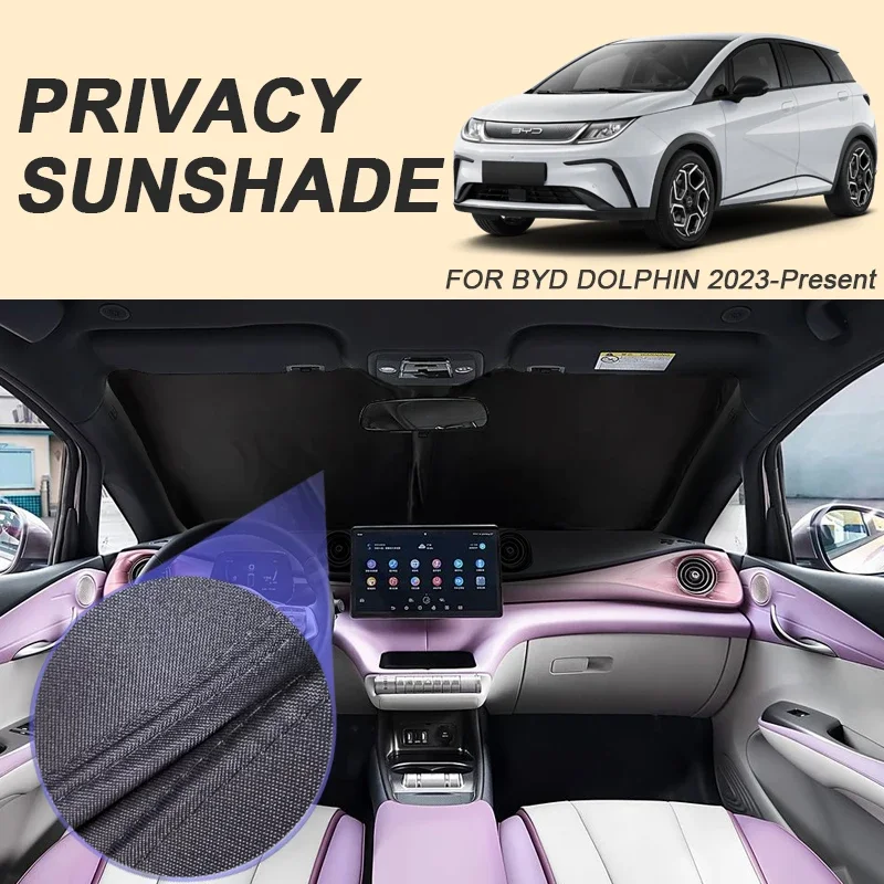For BYD Dolphin 2023-2026 Car Black Windows Privacy Sunshade Auto Anti-UV Heat Insulation Protect Cover Interior Accessory
For BYD Dolphin 2023-2026 Car Black Windows Privacy Sunshade Auto Anti-UV Heat Insulation Protect Cover Interior Accessory